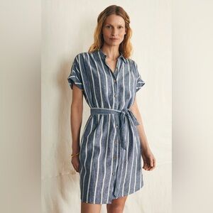Faherty Breeze Shirtdress A-Line Fit Size Small NWOT